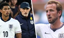 Jude Bellingham und Thomas Tuchel (li.) äußerten sich konträr nach dem Einzug ins Halbfinale. ...