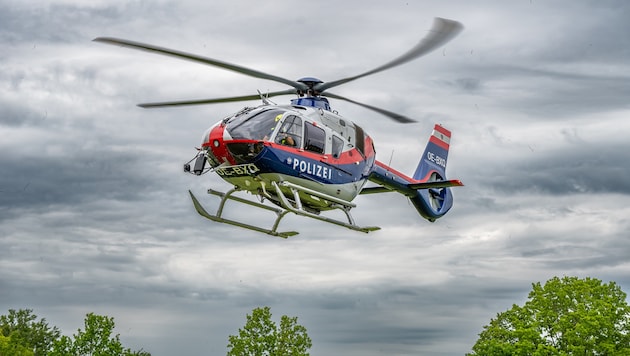 Der Polizeihubschrauber Libelle war im Einsatz. (Archivbild)