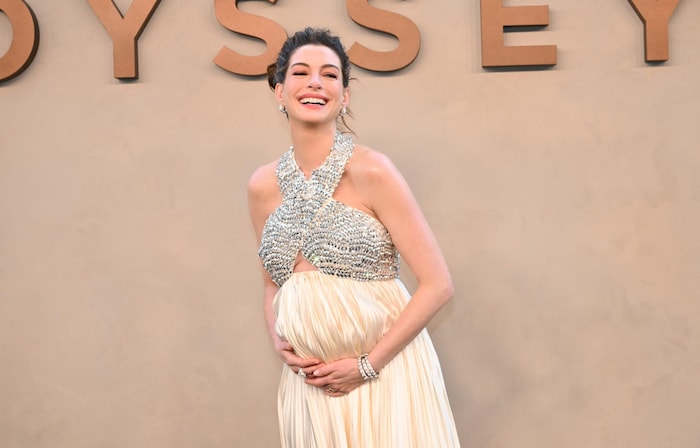 Die Schauspielerin setzte ihren Babybauch nur zu gerne in Szene.
