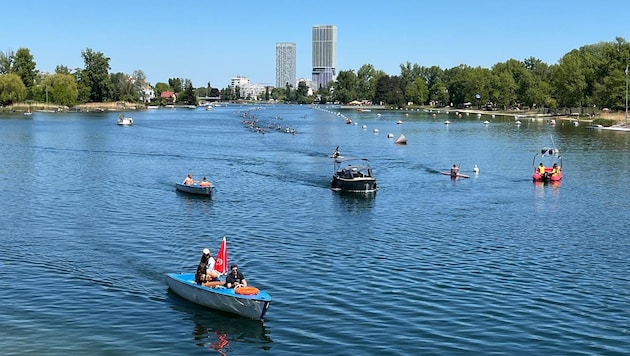 Der 49-Jährige war beim Schwimmen im Gänsehäufel plötzlich untergegangen. (Archivbild)