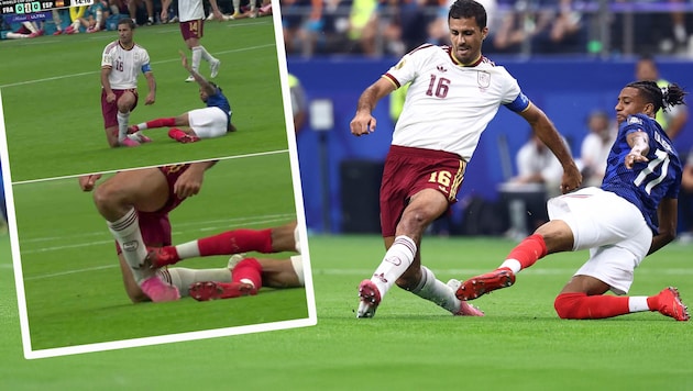 Eine weiterhin umstrittene Szene im ersten WM-Halbfinale.