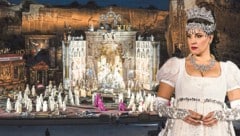 Spektakulär: Regisseur Thaddeus Strassberger hat für „Tosca“ eine Bühne mit vielen ...