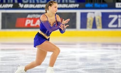 Flora Schaller legt nach der Schule ihren Fokus auf das Eiskunstlaufen.