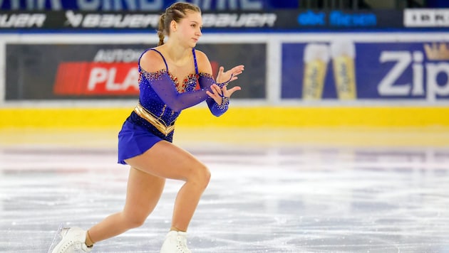 Flora Schaller legt nach der Schule ihren Fokus auf das Eiskunstlaufen.
