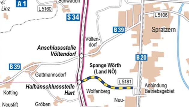 Die geplante Spange Wörth hat grünes Licht vom Bundesverwaltungsgericht bekommen.