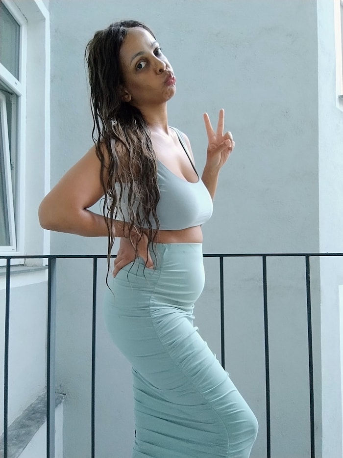 Bahati Venus zeigte sich mit Bäuchlein auf Instagram. Schwanger ist sie nicht, eine Crash-Diät ...