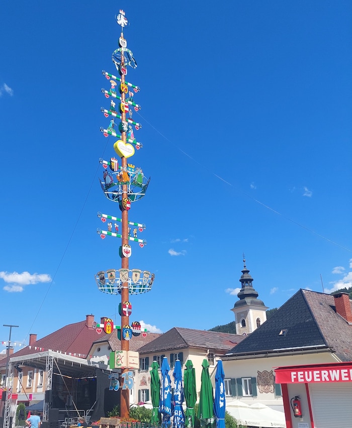 Das Wahrzeichen von Kindberg erstrahlt in neuem Glanz.