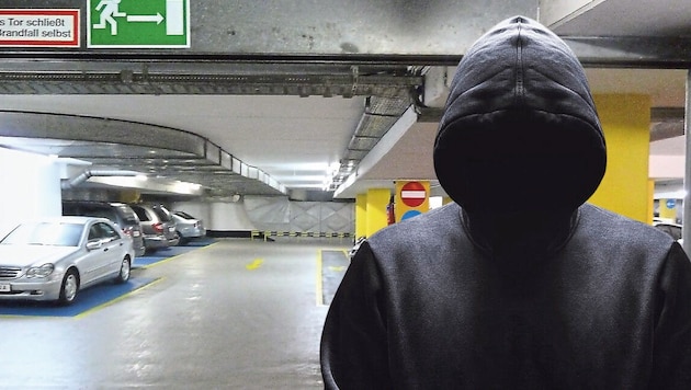 In einer Garage im 7. Bezirk habe der Unbekannte den Wiener angesprochen und ihn um Geld ...