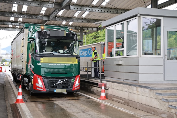 Die Kontrollzone für die Lkw blieb auf den ersten Blick weitgehend unverändert. doch unter ...