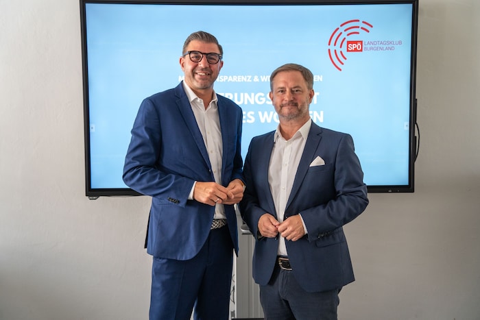 Mietervereinigung-Niederösterreich/Burgenland-Geschäftsführer, Bundesrat Martin Peterl und ...