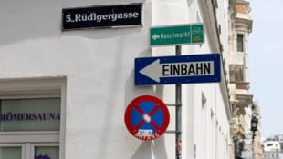 Neue Einbahnregeln im Naschmarkt-Grätzel