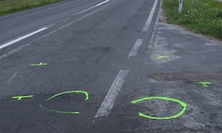 Hier passierte am Dienstag der tödliche Unfall.