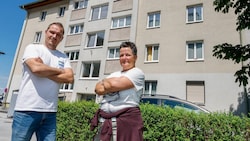 Ein Rohrbruch ließ die Kosten in die Höhe schnellen: Eva Stiegler (re.) und Jasmin Srebric