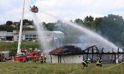 Acht Wehren standen Mittwochnachmittag im Einsatz.