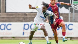 Seedy Jatta traf zwar nicht, rackerte aber gegen Pogon Stettin wieder unermüdlich.