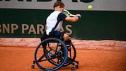 Maximilian Taucher ist bei den Rollstuhltennis-Profis angekommen.