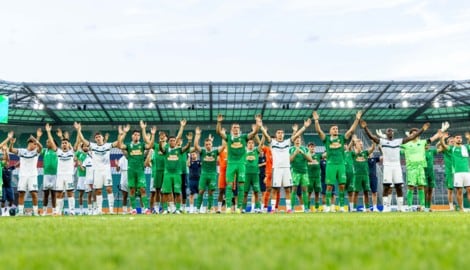 Vor mehr als 6000 Fans durfte Rapid gegen Panathinaikos jubeln!