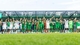 Vor mehr als 6000 Fans durfte Rapid gegen Panathinaikos jubeln!