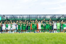 Vor mehr als 6000 Fans durfte Rapid gegen Panathinaikos jubeln!