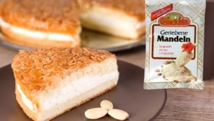 Kunden werden aufgefordert, den Artikel „Back Mit Mandeln gerieben 200g“ mit der Charge ...