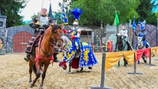 Die Ritterspiele sind im Sommer ein beliebtes Ausflugsziel in Oberkärnten.  