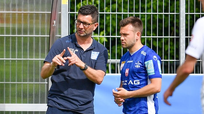 Brunmayr führte Blau-Weiß 2021 zum Meistertitel in der 2. Liga, man durfte aber nicht ...