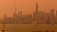 Rund um Toronto (Bild) wüten Waldbrände – der Rauch zieht bis nach New York.