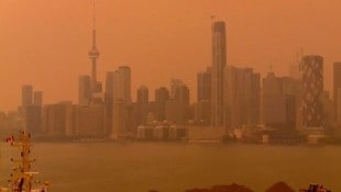 Rund um Toronto (Bild) wüten Waldbrände – der Rauch zieht bis nach New York.