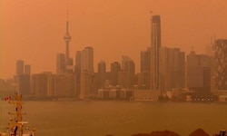Rund um Toronto (Bild) wüten Waldbrände – der Rauch zieht bis nach New York.