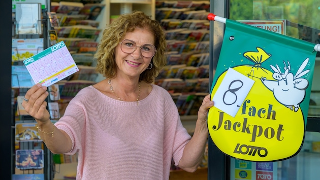 Der Mega-Jackpot lockt hoffnungsvolle Teilnehmer in die Trafiken.