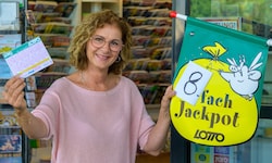 Die sechs Richtigen für den Jackpot waren 1, 10, 15, 21, 29 und 42. 
