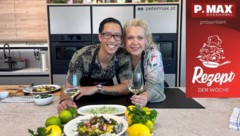 Susanna Hirschler begeistert nicht nur auf der Bühne, sondern auch in Peter Lehners Showküche – ...