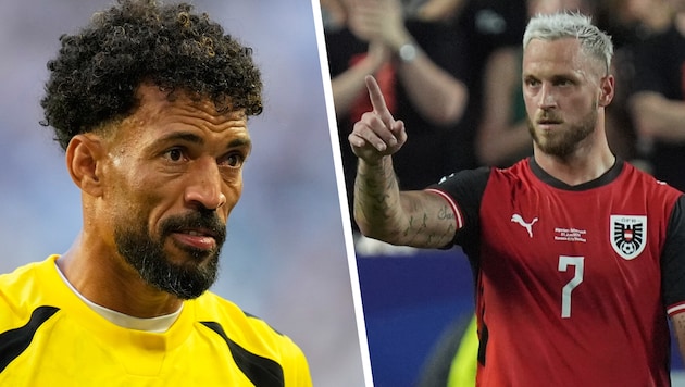 Zwei Stars ihrer Länder bei dieser WM: Kap-Verde-Torwart Vozinha (links) und ...