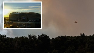 Vor dem Fußball-WM-Finale herrscht in New York Rauch-Alarm.