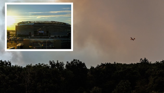 Vor dem Fußball-WM-Finale herrscht in New York Rauch-Alarm.