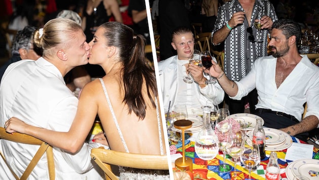 Liebe, Luxus, Promis: Während Haaland mit Isabel für romantische Momente sorgte, war auch ...