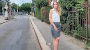 Katharina Kainz kam mit leichten Abschürfungen und einem Schrecken davon – sie dankt vor allem ...