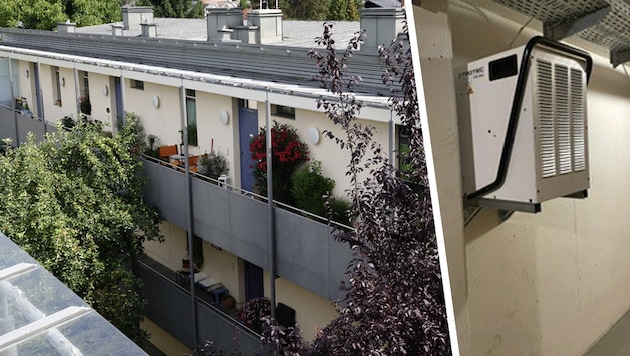 Installierte Trockengeräte und deren Kosten lösen Frust bei den Mietern der Wohnanlage aus.