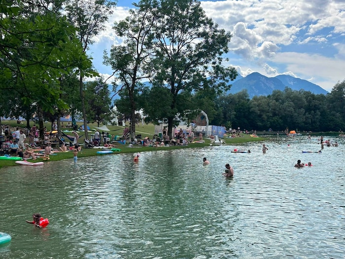 Bereits am Donnerstag reisten viele Festival-Fans an und genossen den See.