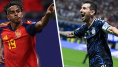 Lamine Yamal und Lionel Messi