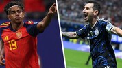 Lamine Yamal und Lionel Messi