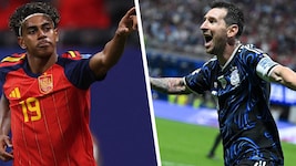 Lamine Yamal und Lionel Messi