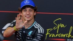 In Spa (hier WM-Leader Kimi Antonelli) erhielten Journalisten einen „Wink“, wie es mit den ...