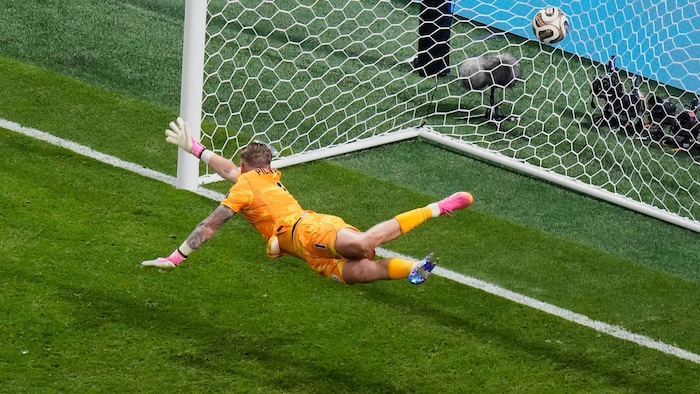 Jordan Pickford kassiert den Ausgleich zum 1:1.