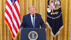 US-Präsident Donald Trump ist überzeugt davon, dass Chinas Regierung seit 2020 US-Wählerdaten ...