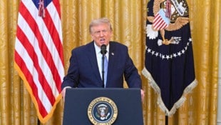 US-Präsident Donald Trump ist überzeugt davon, dass Chinas Regierung seit 2020 US-Wählerdaten ...