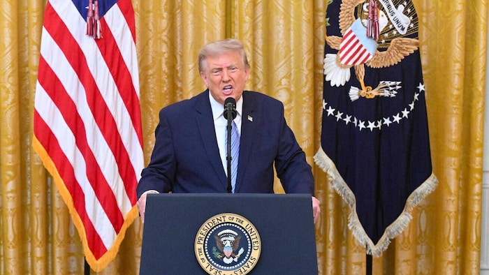 US-Präsident Donald Trump ist überzeugt davon, dass Chinas Regierung seit 2020 US-Wählerdaten ...
