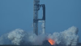 Der 13. Testflug des Raketensystems Starship ist wegen Problemen mit den Triebwerken abgebrochen ...