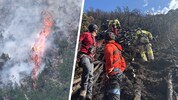 Tagelang kämpften Einsatzkräfte gegen den Waldbrand – jetzt hieß es endgültig „Brand aus“.