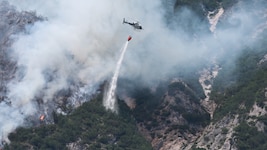 Mitte Juli brannte in unwegsamen Gelände von Wildermieming der Wald – nur einer von mehreren ...